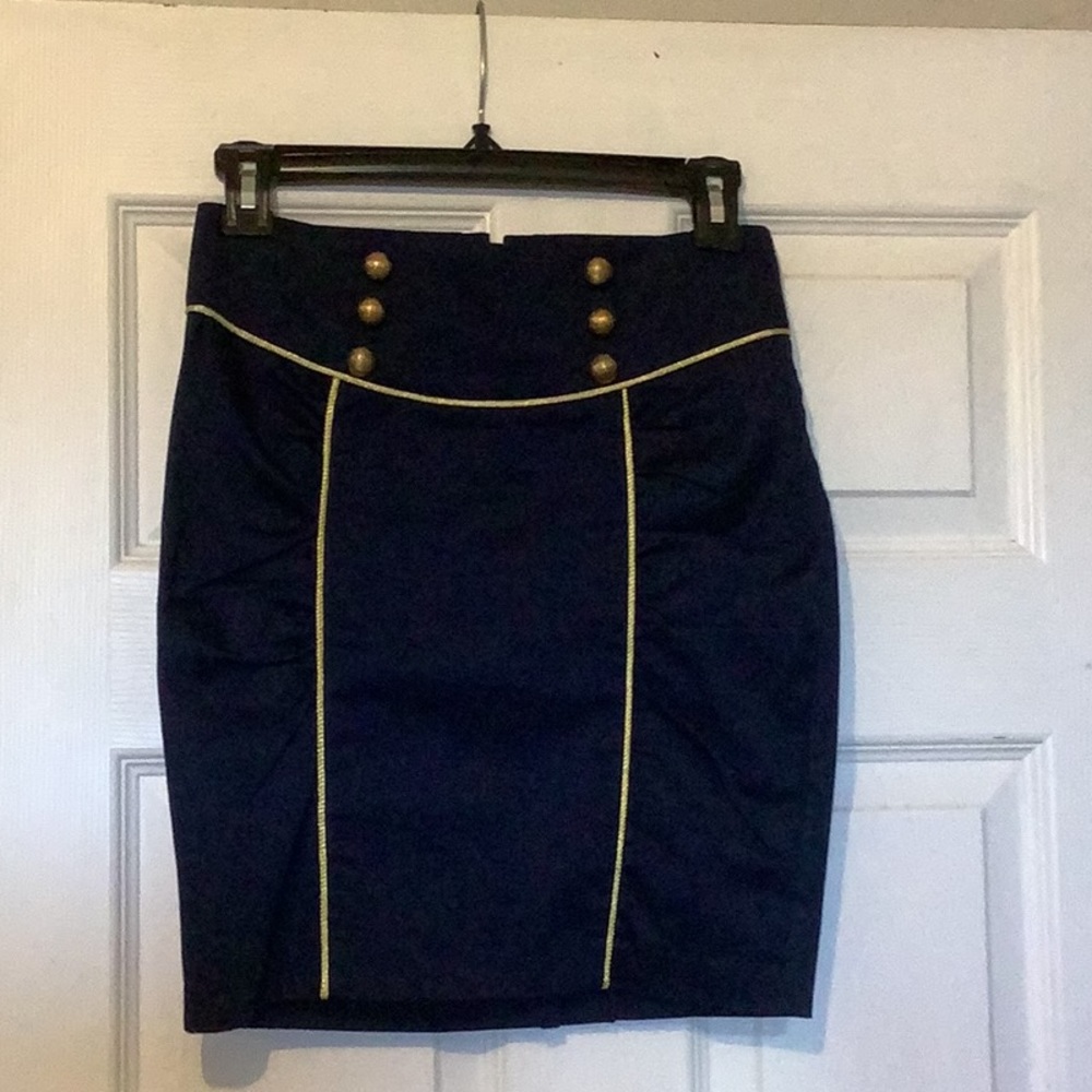 HAVE Navy blue women skirt